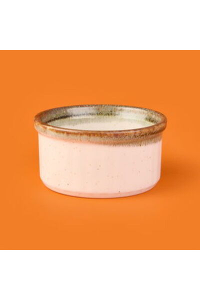 Ege Porselen Porselen Sufle Kabı - Yeşil - 9 cm