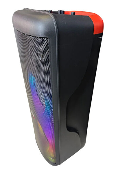 SILATECH KTS-2296 Mikrofonlu Kumandalı Rgb Ledli Bluetooth Hoparlör Usb-Tf-Fm...