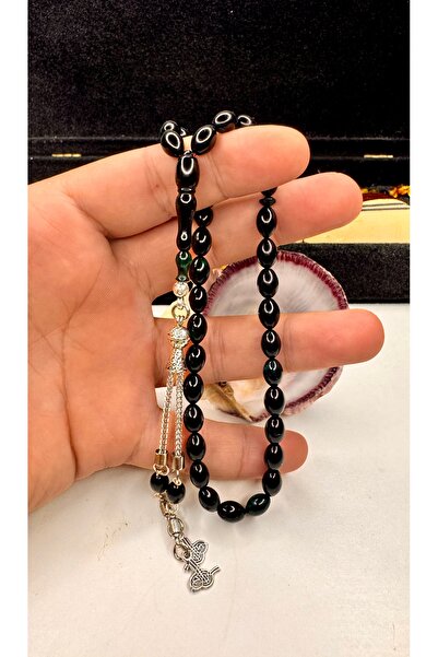 İskenderun Tesbihcilik Bilek Boy System Breakage Fire Amber Prayer Beads