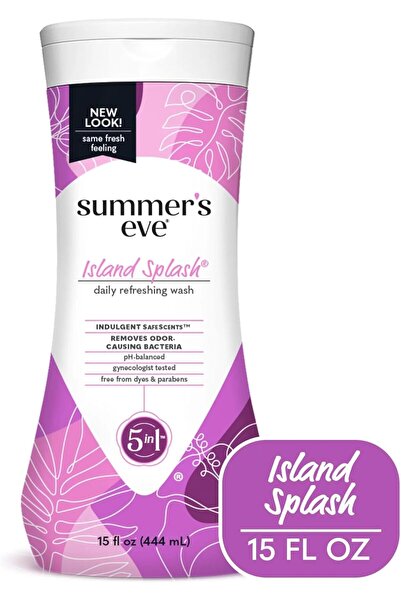 NONAMEE Summer's Eve Sensitive Skin Cleansing Wash – Island Splash, 444 ml