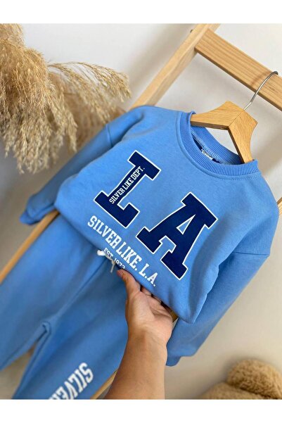 mandalinsbaby LA BASKILI ERKEK ÇOCUK EŞOFMAN TAKIMI