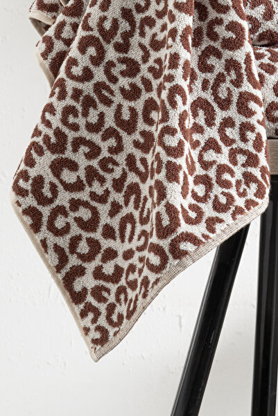 DNZGÜLCAN Leopar 4-комплект рушників 50x90 см Рушник для рук і обличчя Бавовна