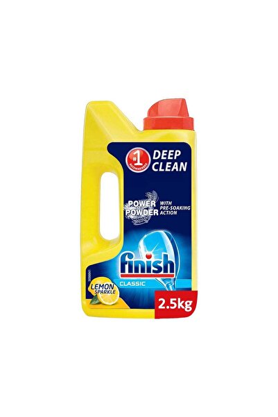 Finish Lemon Deep Clean Dishwashing Powder 2.5kg