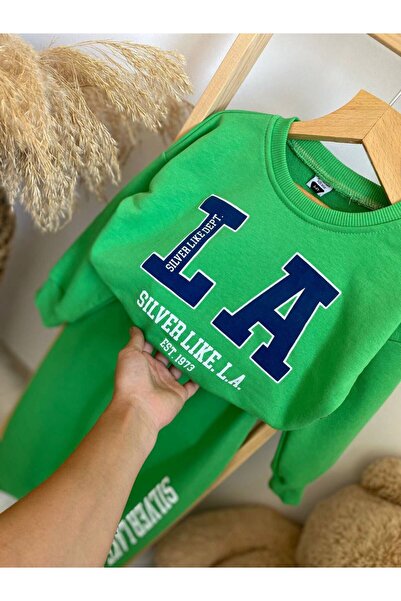 mandalinsbaby La Printed Boys' Tracksuit Set
