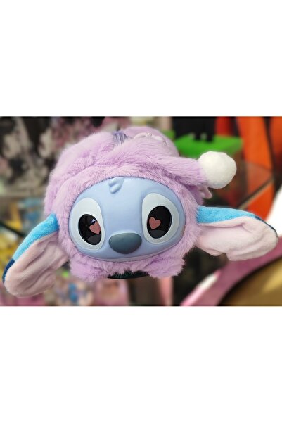 ada çanta kırtasiye Μαλακή βελούδινη μολυβοθήκη/τσάντα με φιγούρα Stitch AD29924