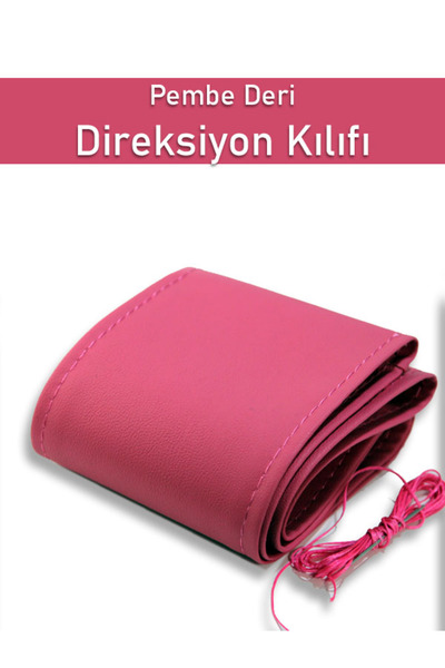 habune Tüm Araç ve Modellere Uyumlu Suni Deri Direksiyon Kılıfı Kaymaz, Dikme...