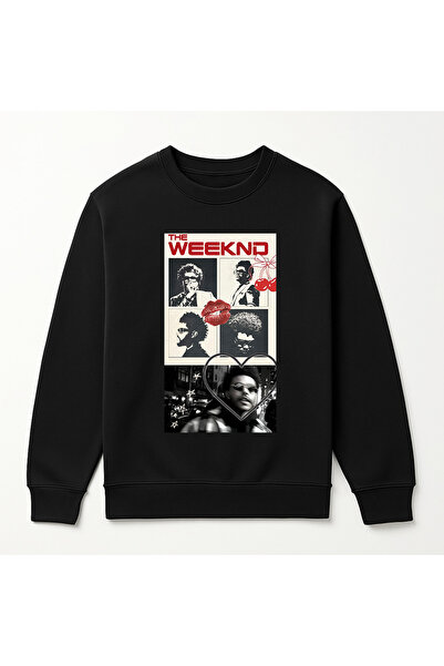 SVART WEAR سترة رياضية من القطن عالي الجودة للجنسين بتصميم THE WEEKND