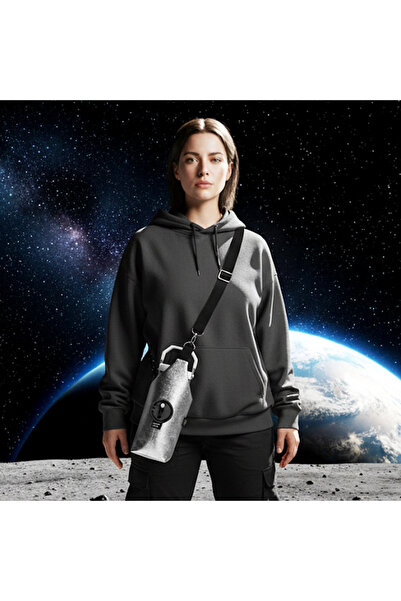 woodycord Husă pentru termos pentru sticlă de apă pentru astronaut model U re...