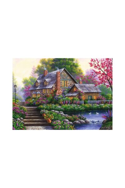 RAVENSBURGER Puzzle - Romantic Cottage, 1000 pieces