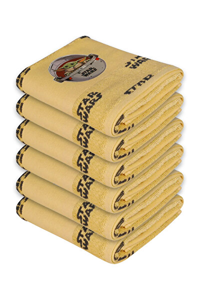 Özdilek Starwars Mandalorian 50X80 cm Hand-Face Towel Set of 6