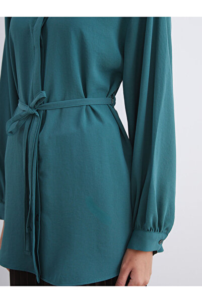 LC Waikiki New Season Textured Oversize Women's Shirt Tunic