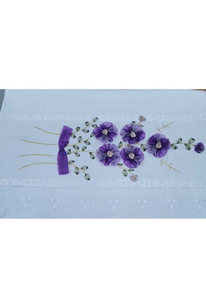 Firdevs moda çeyiz Çeyizlik El Emeği Kurdele İşi Kadife Havlu