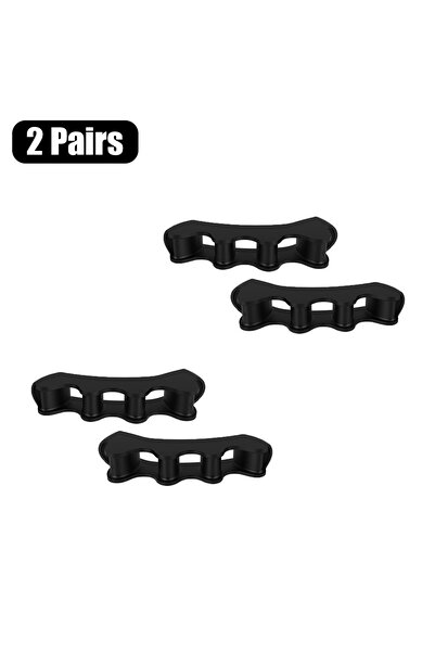 Choice4 زوجان من فواصل أصابع القدم الموصى بها من قبل الأطباء لعلاج آلام القدم...