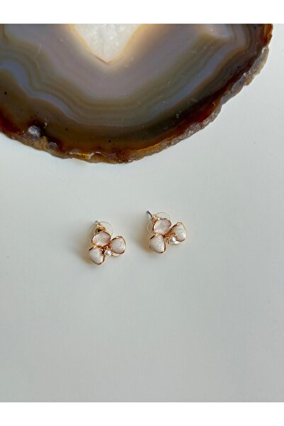 YOUES JEWELRY 316L Çelik Modern İncili Kadın Küpe