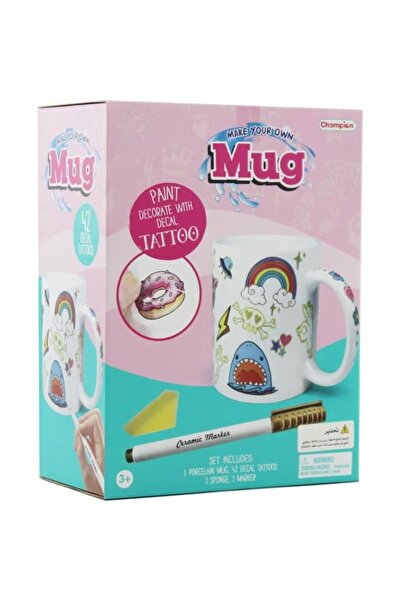 Champion اصنع كوبك الخاص - مجموعة أنشطة تعليمية للفنون والحرف اليدوية