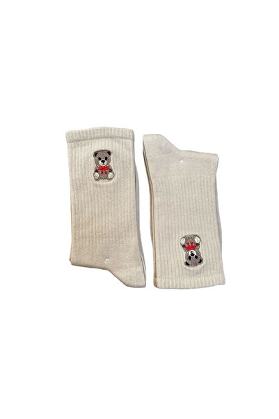 MSA TEKSTİL UNISEX TEDDY NAKIŞLI TENİS ÇORAP