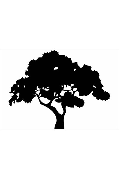 OEM Decor perete Personalizabil Copac Coroana Mare HHH143 din lemn - 29 L x 2...