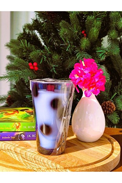 Madame Coco Repertoire Kokulu Bardak Mum - Jour de Pluie Bleu - 230 gr - 1 Adet