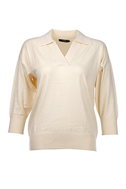 ON Tricotaj cu mâneci trei sferturi Pulover