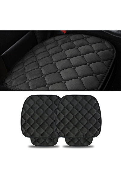 Elindor Set de 2 huse universale pentru scaun auto Elindor® negre, antiderapa...