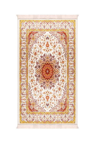 Bursa İpek Covor de rugăciune din catifea cu burete de muștar