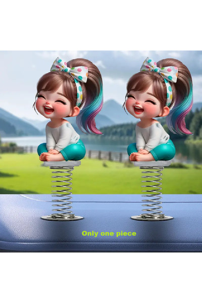 Masha دمية واحدة على شكل ( ماشا ) تثبت على طابلون السيارة أو الأماكن مسطحة يم...