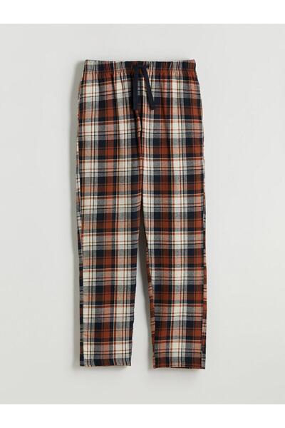 LC Waikiki Standard Pattern Plaid Men's Pajama Bottom (W5)