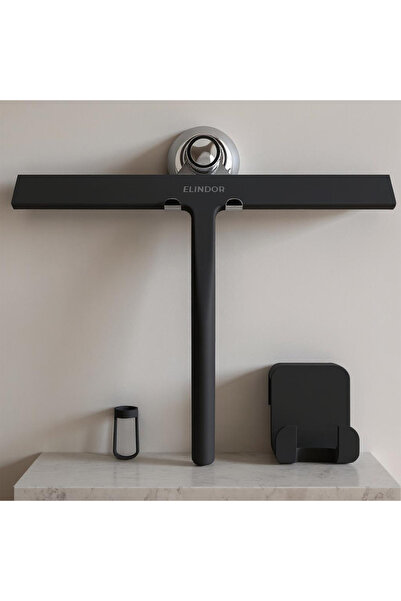 Elindor ® Racletă de geamuri, Ștergător ideal pentru băi, cabine de duș, parb...