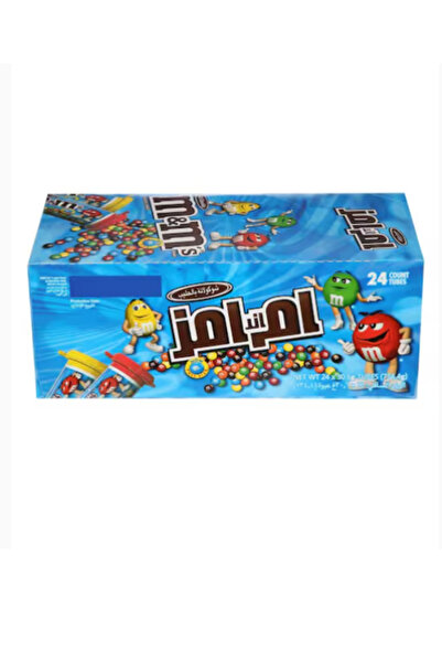 M&M's أنابيب شوكولاتة الحليب الصغيرة (30.6 جم × 24 قطعة) × 12 صندوقًا