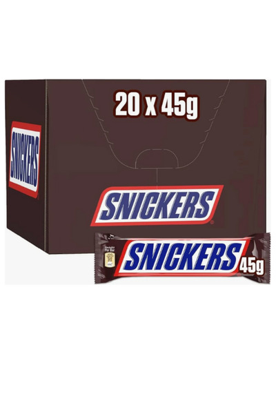 Snickers الأصلي MEA (20 × 45 جرام) × 12 صندوقًا