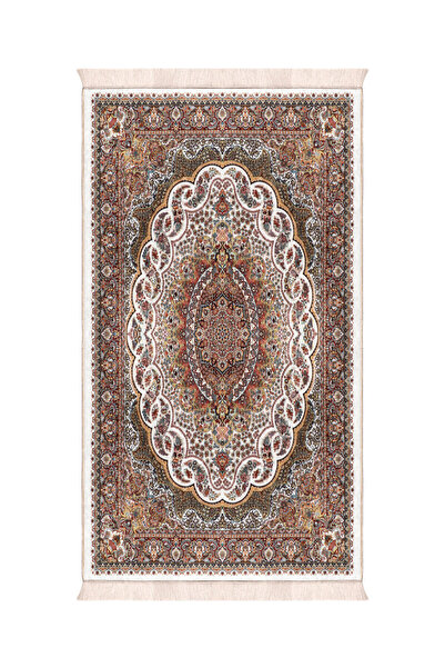 Bursa İpek Covor de rugăciune din catifea kaki