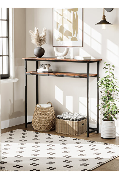 VariFurnx طاولة وحدة تحكم 100*30*90 سم طاولة أريكة بسيطة زاوية قهوة عرض أريكة مدخل الرواق المدخل