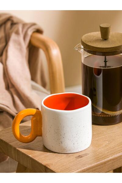 LC Waikiki Mixed Text Printed Ceramic Mug 450 ml (W5)