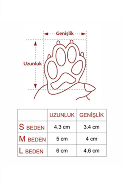 Trade Bazaar Kedi ve Köpek Pati Ayakkabısı – Silikon Kaymaz Tabanlı, Cırt Cırtlı, Çok Renkli & Farklı Beden Seçen