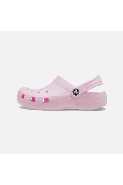 Crocs Classic Clog Unisex Children's Pink Slippers - 206991-6Zw