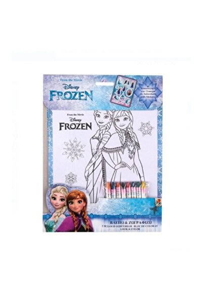 OEM Frozen Activity Set - Drawing, Stickers, 8 Crayons