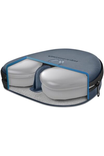 WIWU Ultra-thin Smart Headset Bag Storage Box for AirPods Max - Gray