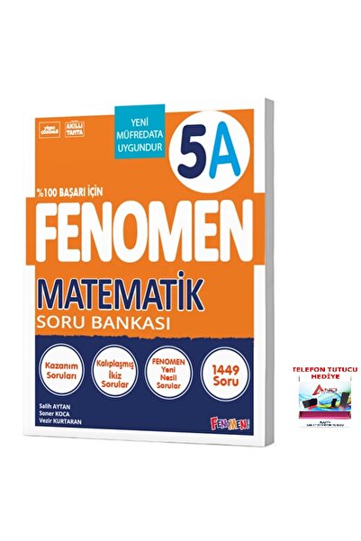 Fenomen Yayıncılık 2025-2026 5. Sınıf Matematik Soru Bankası A Seviyesi %100 ...