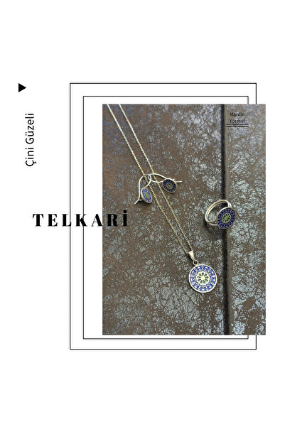MYoresel Çini Güzeli – Telkari Emaye Set