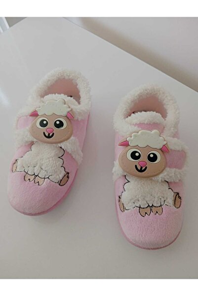 GEZER New Season Sheep-Shaped Velcro Children's Slippers