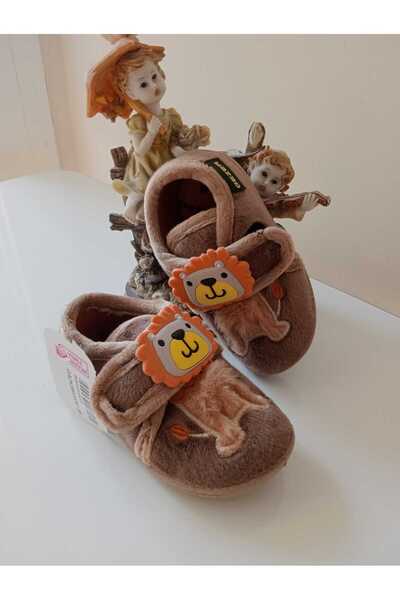 GEZER New Season Lion Figure Velcro Children's Slippers