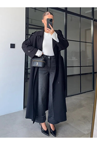 My Blog Siyah Oriana Trenç - 7589