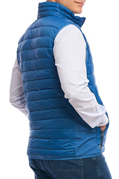 Centini Vesta barbati subtire, Urban fit, albastru denim