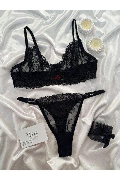 Lena Homewears Σετ εσωρούχων Lena Sofla Σουτιέν & Μποντάκι