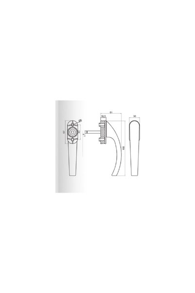 ALUWAND Acoustic Glass Balcony and Pimapen Arm Bronze