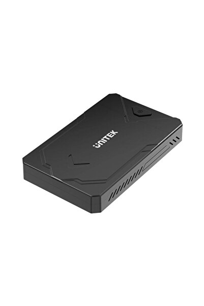 Unitek M.2 NVMe & SATA SSD Enclosure | USB-C 10Gbps Black | S1229CBK01