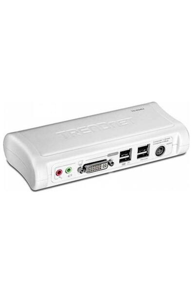 TRENDnet Switch KVM TK-204 UK, 2 porturi, DVI, USB