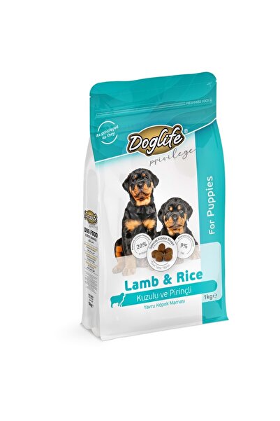 Doglife KUZU ETLİ YAVRU KÖPEK MAMASI 1KG