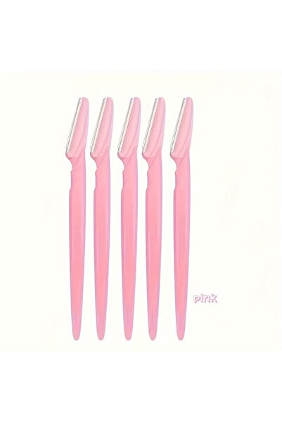 Choice1 5Pcs-Pink 3/5/6/12/24Pcs Multifunction Eyebrow Razor Kit - Precise Trimming, Shaping,Facial Hair Rem