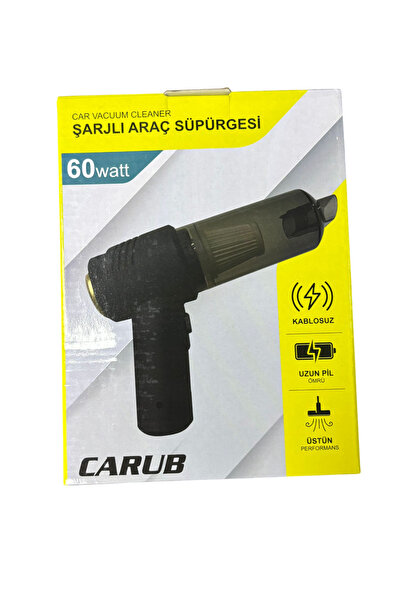 Carub Şarjlı Araç Süpürgesi 60W 12V BR 090 90 11